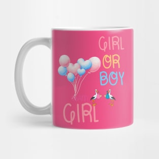 Boy or Girl, Team Girl Mug